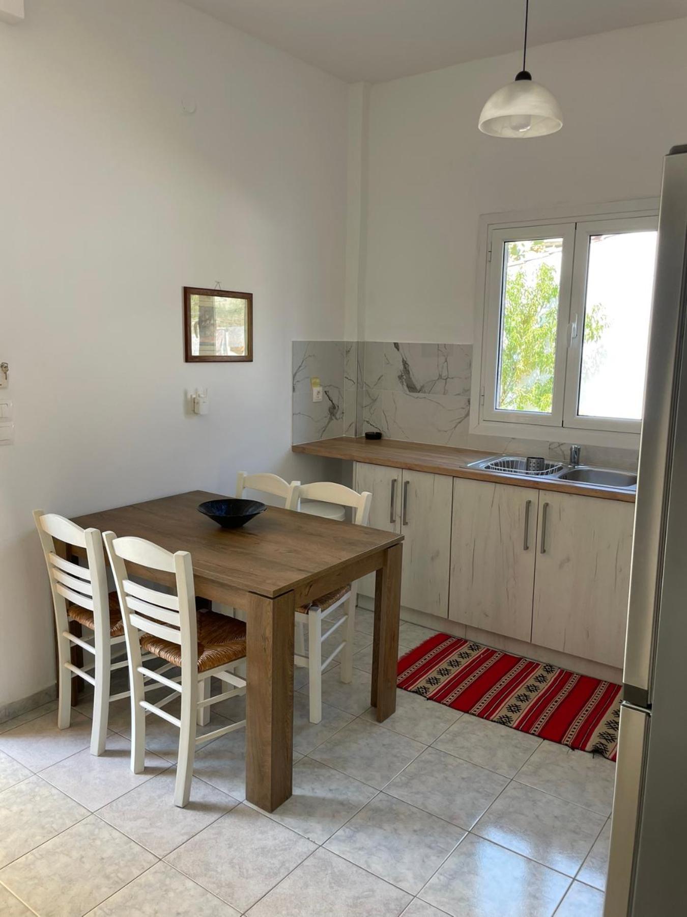 Nafsika Apartments Agios Georgios Pagon Bagian luar foto
