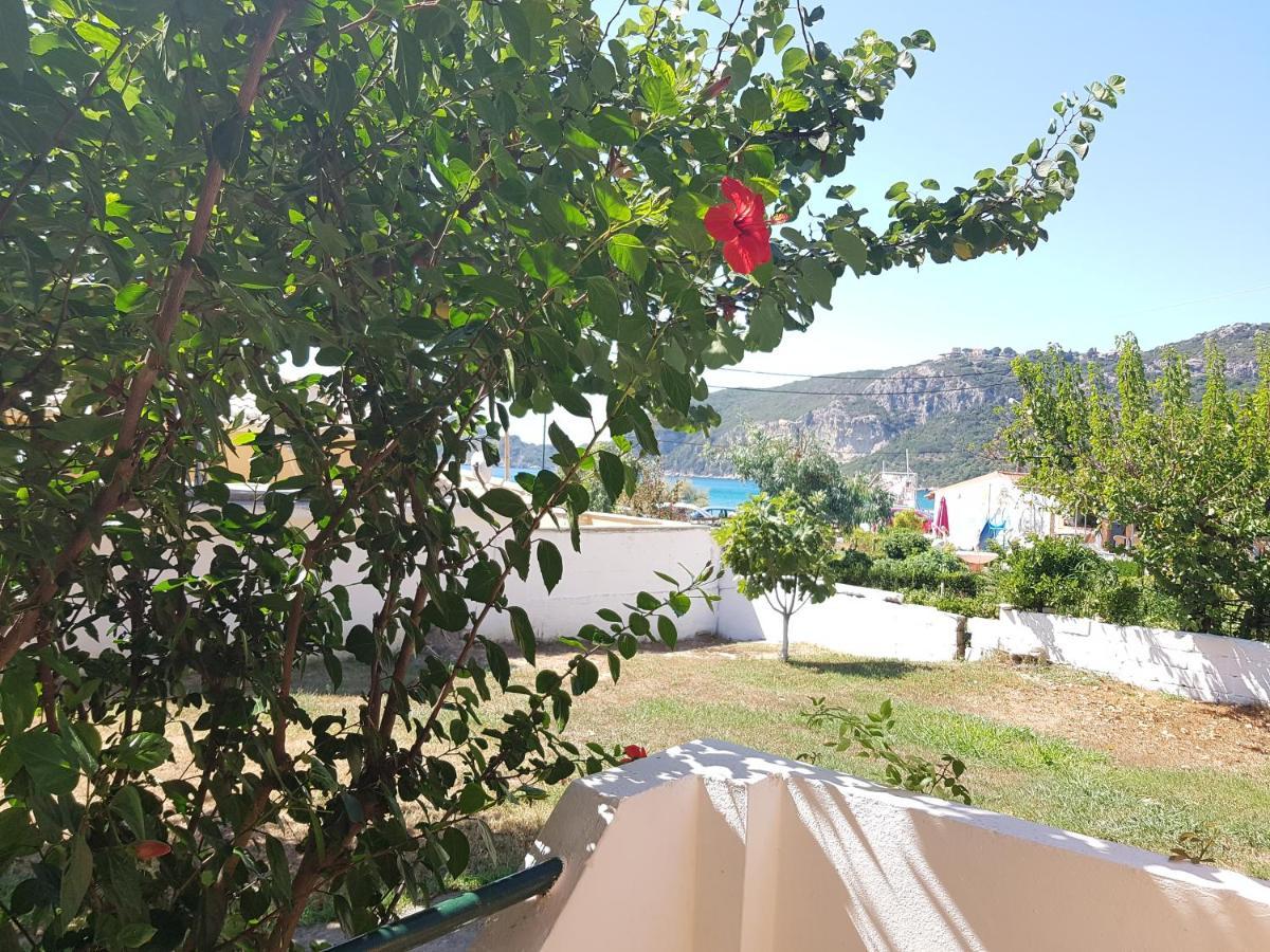 Nafsika Apartments Agios Georgios Pagon Bagian luar foto